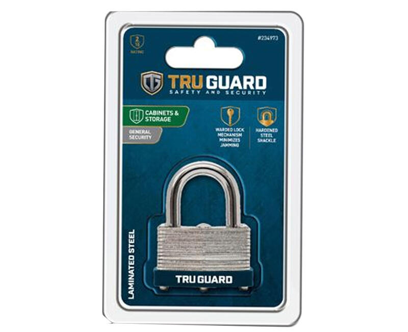  Tru Guard Warded Padlock  1-1/2 Inch  1 Each 8596DTG