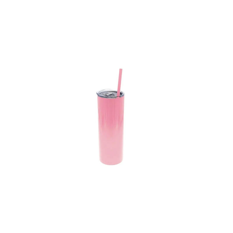 Tumbler Stainless Steel 600 Ml Pink 1 Each 707-04826