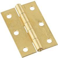  National  Tight Pin Narrow Hinge  3 Inch  Brass 1 Each N146399
