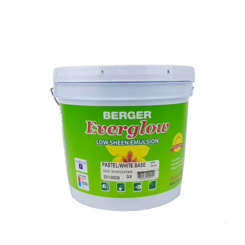 Berger Everglow Emulsion White Base 1 Gallon P113449