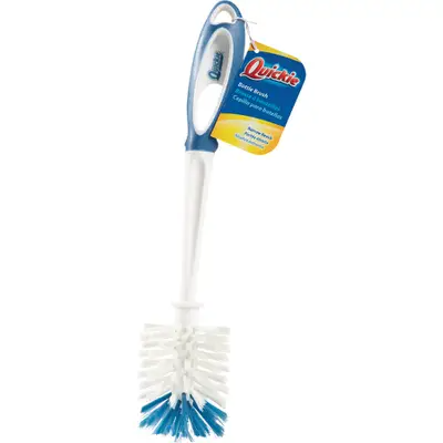  Quickie  Bottle Brush  Blue and White  1 Each 158372