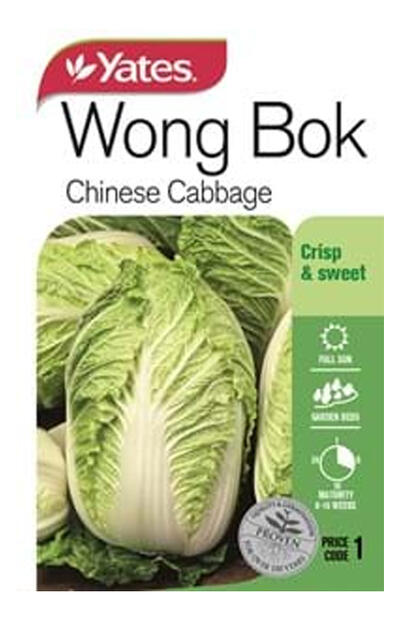  Yates Chinese Cabbage Wong Bok  1 Each 31908