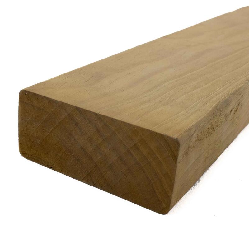 Lumber Pitch Pine #1 S4S Treated 2x4x18 1 Length