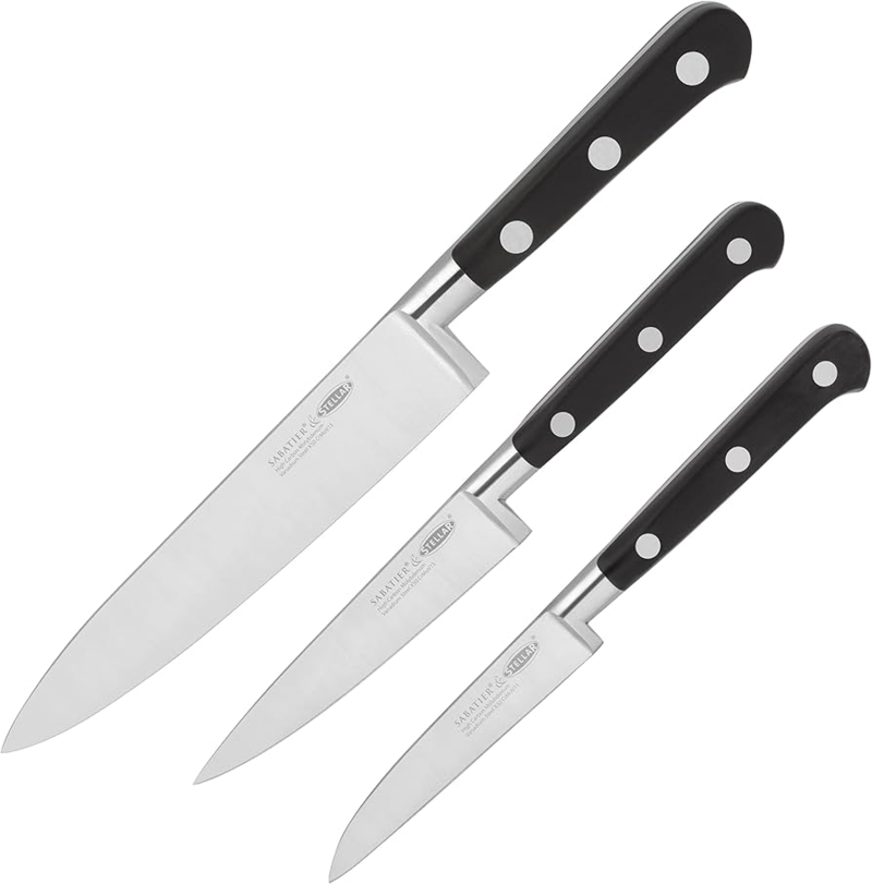 STELLAR SABATIER KNIFE 3PC SET