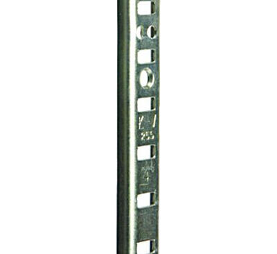  Knape & Vogt Shelf Standard Pilaster Strip 72 Inch  Zinc  1 Each PK255 ZC 72