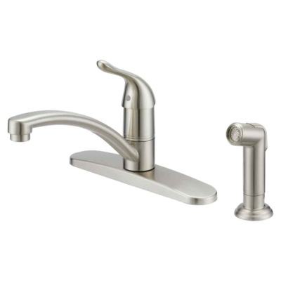 Home Impressions Kitchen Faucet With Side Spray 1H BN 1 Each FS6A0087NP