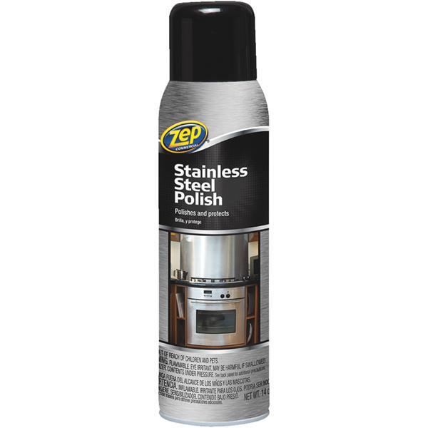 Zep Commercial Steel Cleaner And Polish 14oz 1 Each ZUSSTL14