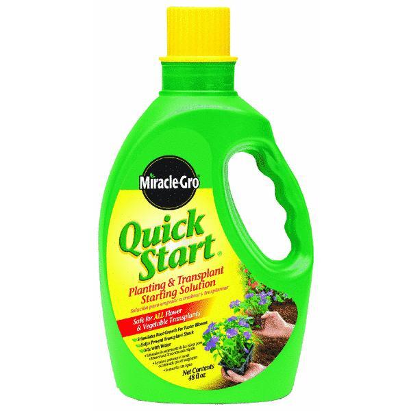 Miracle Gro Quick Start Liquid Food 48 Ounce 1 Each 1005561 97550 10055