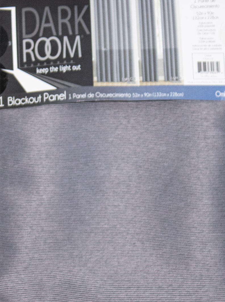 CURTAIN OMBRE B/OUT 52X90 CHAR