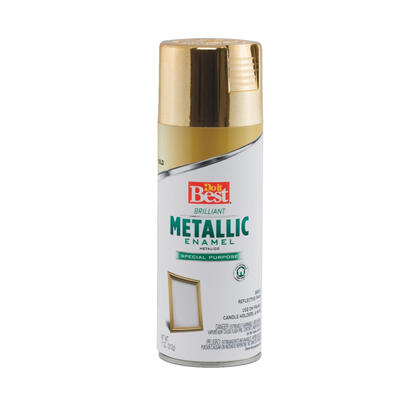 Do It Best Satin Enamel Spray Paint 11oz Metallic Gold 1 Each 203269D