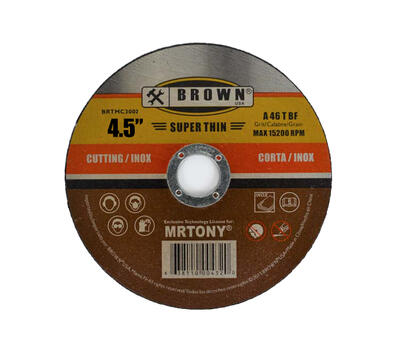  Brown USA Cutting Disc 4.5x3/64x5/8 Inch  1 Each BRTMC3002