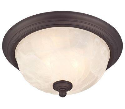 Westinghouse Ceiling Fixture 2 Light Bronze 1 Each 62309