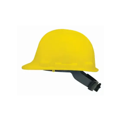  MSA Ratchet Wheel Hard Hat  Yellow 1 Each SWX00347-01