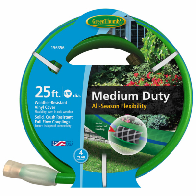 MED DUTY GARDEN HOSE 5/8