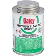  Oatey  PVC Clear Cement  4 Ounce 1 Each 30850: $23.85