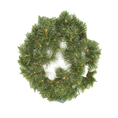  Wreath Glendon 25 LED Green 1 Each 1015815