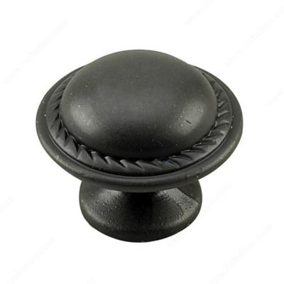 KNOB 30mm MATTE BLACK