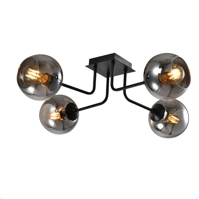 CEILING LAMP  E27 BLK