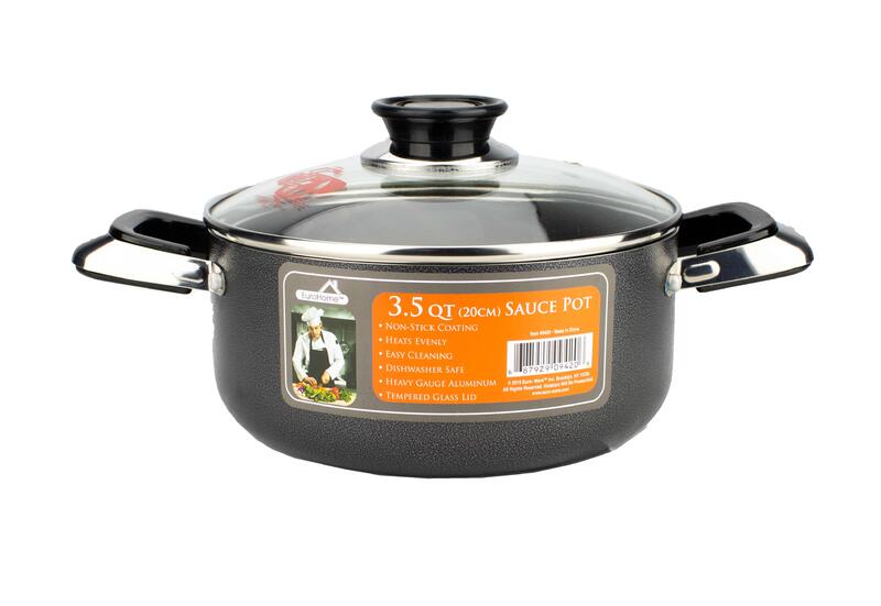  EuroHome Stock Pot With Lid 20cm 1 Each 9420