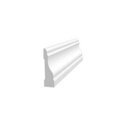 WM623 C/BASE WHT PVC 7/16