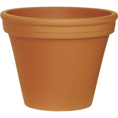  Ceramo Standard Flower Pot 10 Inch  Terracotta Clay 1 Each SBX-10-J
