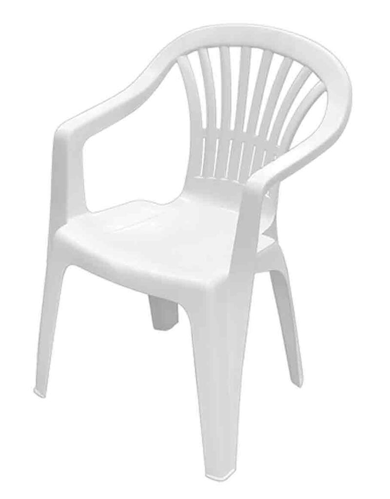 Altea Chair Stackable White 1 Each MP2021ALTBI