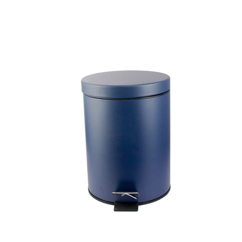 TRASH CAN 5 LITER MATTE NAVY