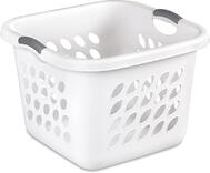 Sterilite Laundry Basket Square 19x19 Inch White 1 Each 764-12078006ED: $51.53