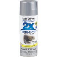 Rust-Oleum Painter's Touch Gloss Primer Spray Paint 12oz Aluminum 1 Each 249128