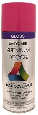 Easy Care Gloss Enml Spray Paint 12oz Pink Punch 1 Each PDS38: $22.75