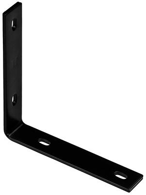 Brace Corner 12.25x1.5x1/4 Blk