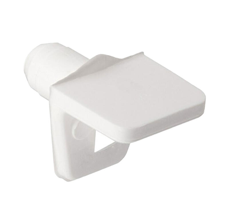 Prime Line Shelf Support Peg 5mm White 1 Each 243390 M&C Home Depot
