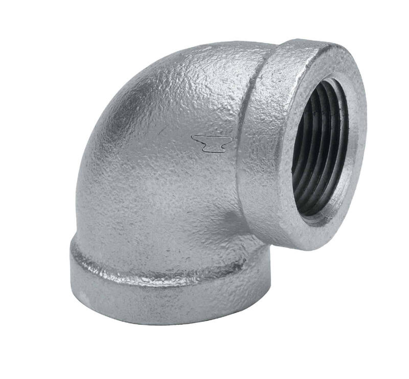  Galvanized Elbow 90D 1/2 Inch  1 Each  8700124152