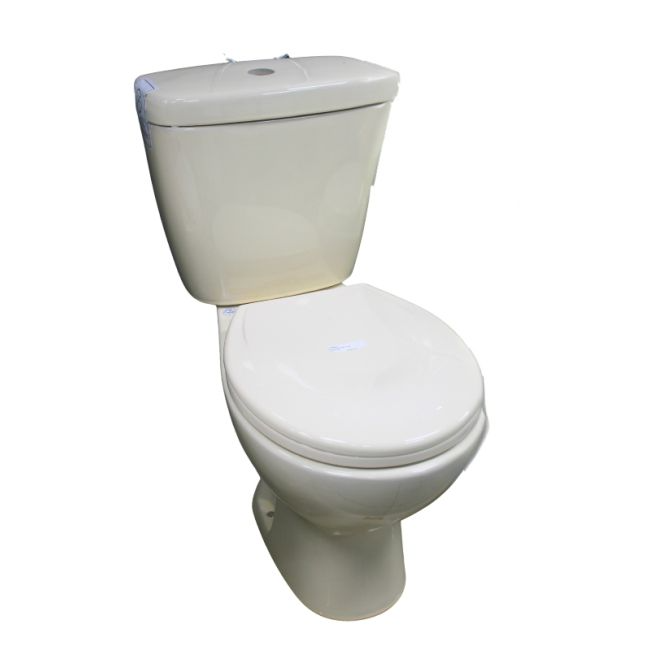 TOILET 2PC PTRAP BONE S-F