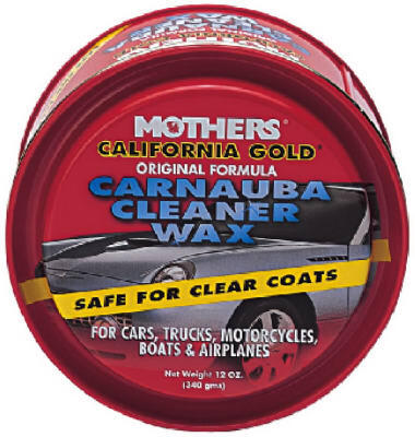 Mothers California Gold Paste Wax 12oz 1 Each 05500