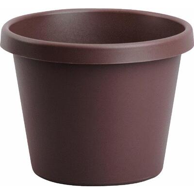  Bloem Flower Pot Plastic Classic 8 Inch Chocolate 1 Each 450085-1001