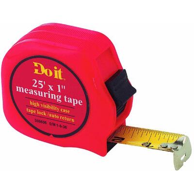  Do It Best  Tape Measure 25 Foot  1 Each 306606