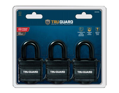 TG Padlock with 1-9/16 In Shackle 40mm 1 Each 1804TRITG