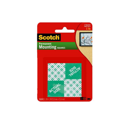  Scotch  Mounting Squares  1 Each  1 Each 111-24: $9.90