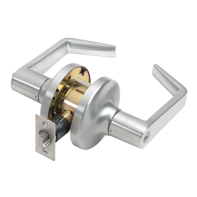 ENTRY DOOR LEVER SATIN CHR