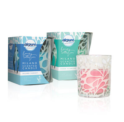 Airpure Home Collections Milano Scented Candle Assorted 1 Each SC-HC594