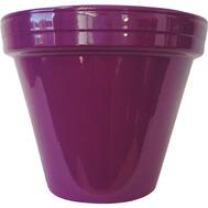 Ceramo Pottery Spring Fever Flower Pot Clay 4 Inch Purple 1 Each PCSBX-4-V-DIB: $18.19