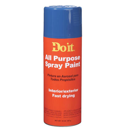 Do It Best Gloss Spray Paint 10oz Blue 1 Each 9007 203283