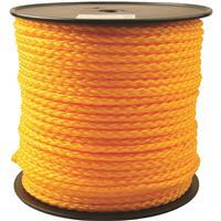  Do It Best  Braided Polypropylene Rope 3/8 Inchx400 Foot Yellow 1 Foot 707159