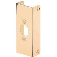  Defender  Door Edge Reinforcer 1-3/4 Inch  Brass 1 Each U 9567