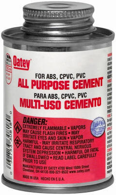  Oatey All Purpose Cement  4 Ounce 1 Each 30818TV