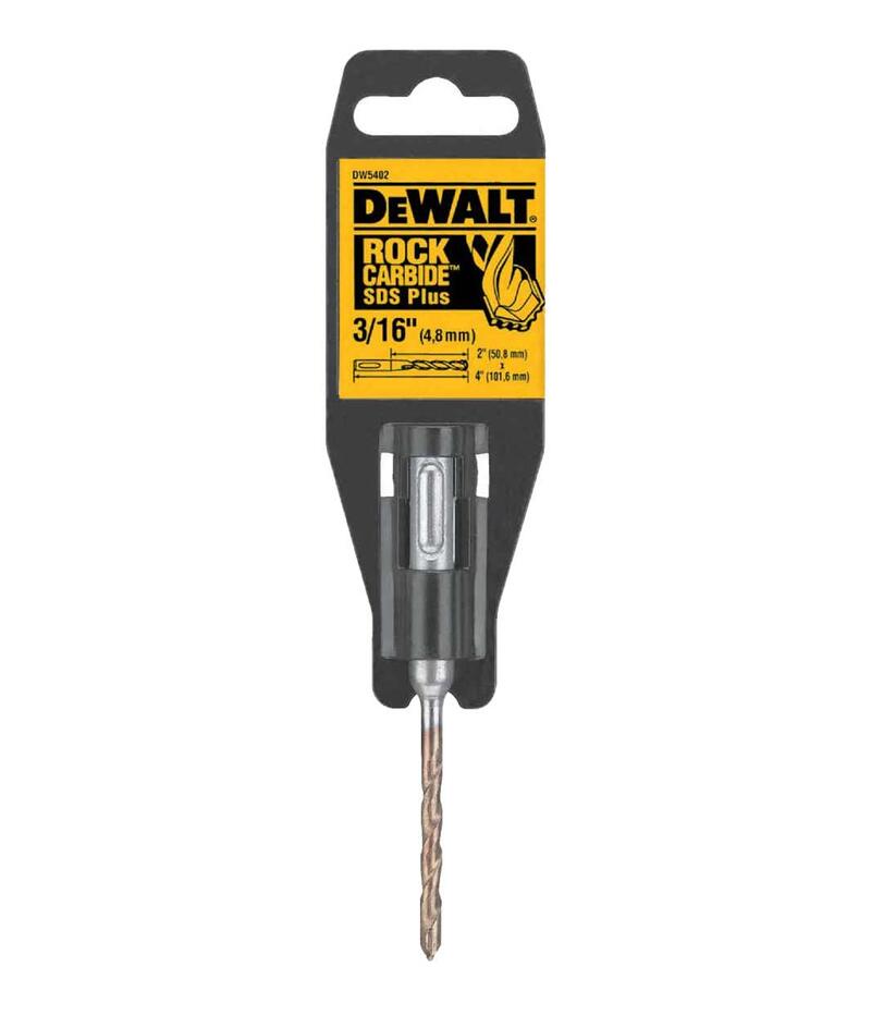  DeWalt  Rotary Hammer Drill Bit 3/16x4 Inch  1 Each DW5402