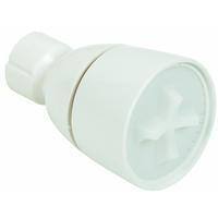  Home Impressions  Fixed Showerhead 2.5 Gpm White 1 Each 483443