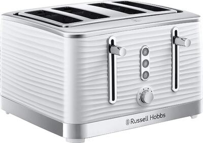  Russell Hobbs Toaster 4Slice White 1 Each 24380: $293.10