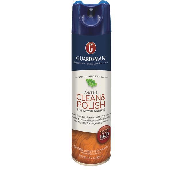  Guardsman Anytime Clean And Polish Woodland Scent 12.5oz 1 Each 460100